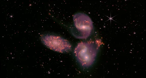 Processed multi-instrument image of Stephan's Quintet