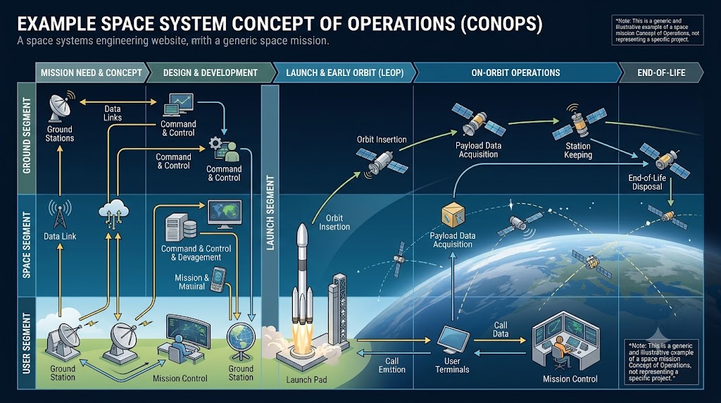 Space systems engineering documentation concept
